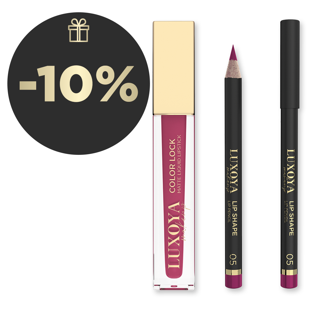 Luxoya Professional Paris - Luxoya Lip kombó IV. - Mályvás ombre- 10% csomagkedvezmény